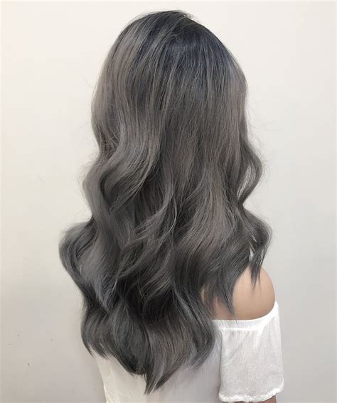 Try to provide as much information as possible about your hair's condition, styling/coloring history, your routine, and anything else that is pertinent to your. Ash Grey Long Hair Men : Pin On Hairstyles - It's by doing that instead of using a product ...