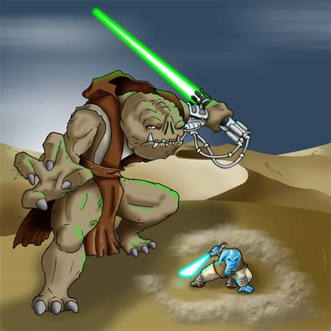 Rancor Jedi Ortolan Padawan By Dustygrafix On Deviantart