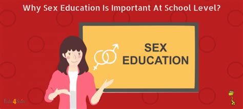 Why Sex Education Is Important At School Level Edu4sure