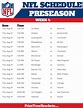 Printable Nfl Week 1 Schedule Pick Em Pool 2017 | Basketball Scores