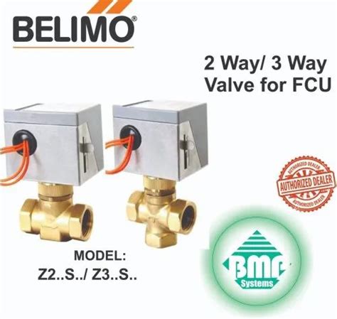 Belimo 2 Way 3 Way Fan Coil Unit Valve Onoff Modulating Size 15mm