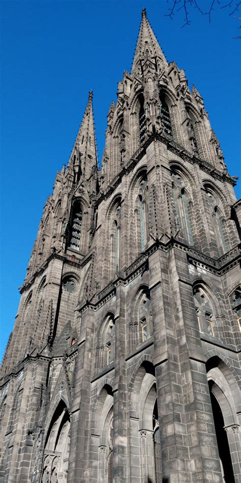 Cathedral Of Our Lady Of The Assumption Of Clermont Ferrand France