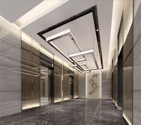 Elevator Hall Elevator Lobby Design Hotel Lobby Design Design Entrée