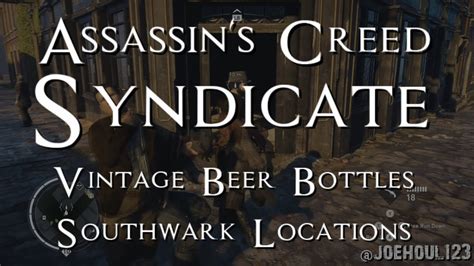 Assassin S Creed Syndicate Vintage Beer Bottles Southwark