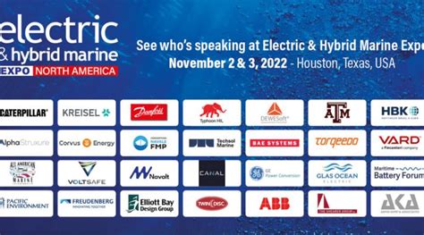 Electric And Hybrid Marine Expo North America Opens Wednesday