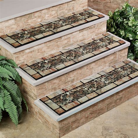 15 Best Collection Of Stair Tread Rugs Outdoor Stair