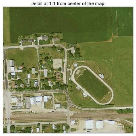 Aerial Photography Map Of Stanwood Ia Iowa