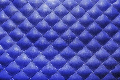 Pink Quilted Leather Stylish Background Pattern Stock Photo Image