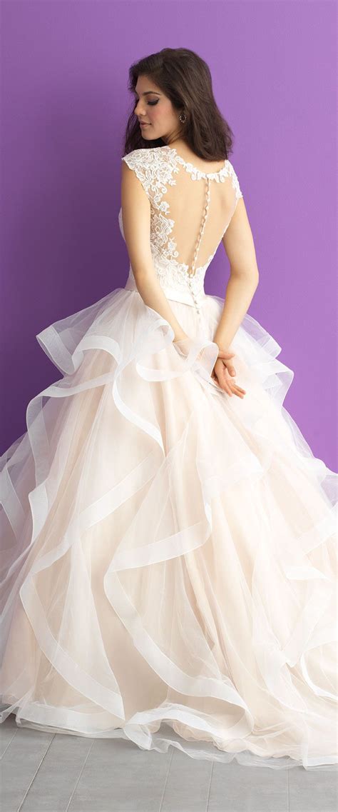 Romantic Ballgown Wedding Dress By Allure Romance 2017 Bridal