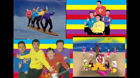 The Wiggles Having Fun At The Beach 19961999 Comaprison Video Youtube