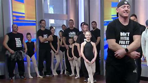 Dads Join Their Daughters For A Ballet Lesson Fox News Video