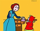 Disegno cappuccetto rosso e la sua mamma colorato da Lunetta_10 il 16 ...