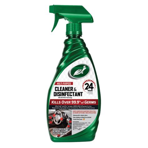 Turtle Wax Multi Purpose Cleaner And Disinfectant With 24 Hour