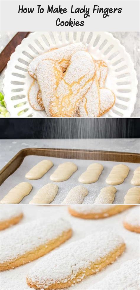 Line baking trays with parchment paper. Recipes Using Lady Finger Cookies : Good Dinner Mom | Tiramisu With Homemade Ladyfingers ...