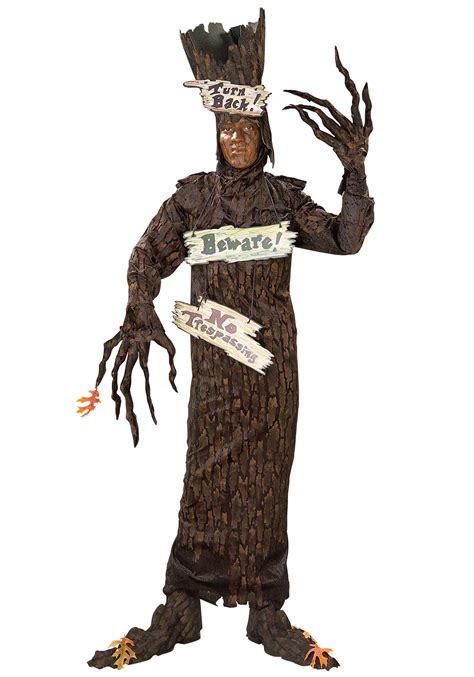 Costume & makeup from disney's oz the great and powerful: Scary Tree Adult Costume - Official Wizard of Oz Costumes
