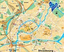 Strasbourg Tourist Map / 12 Top Tourist Attractions In Strasbourg With ...