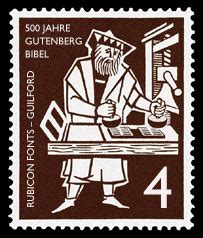 A printing press is a mechanical device to print many copies of text on a medium such as paper or cloth. Rubicon Computer Labs
