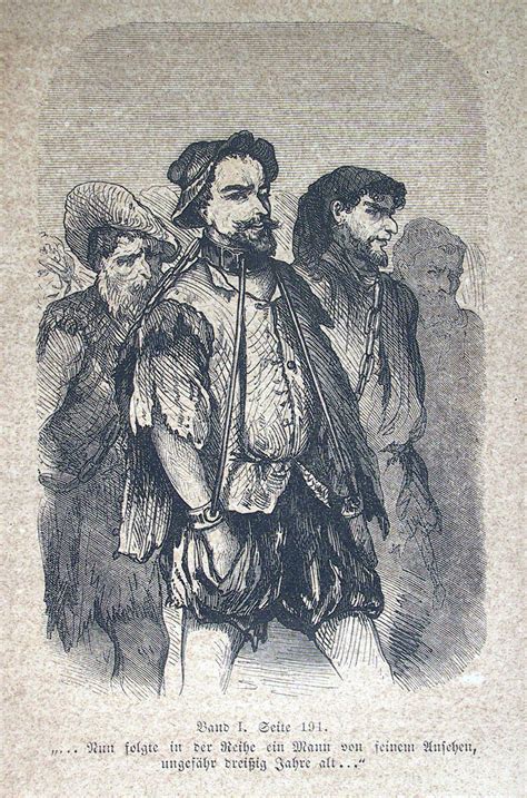 Retrato De Ginés De Pasamonte Aventura De Los Galeotes Banco De Imágenes Del Quijote 1605