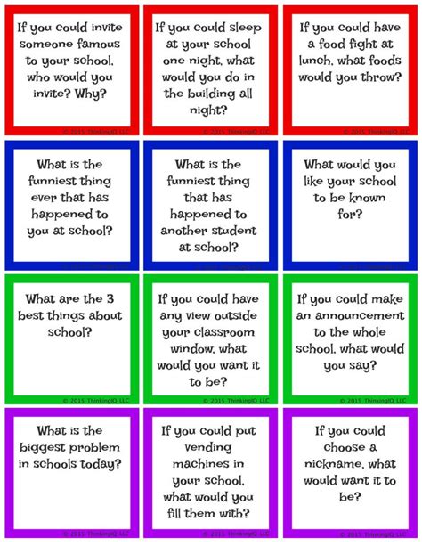 About School Conversation Questions Conversation Starters For Kids