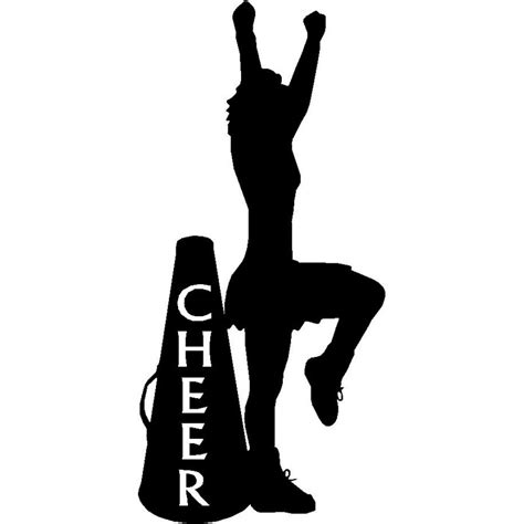 Cheerleading Stunts Silhouette at GetDrawings | Free download