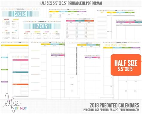 These two free to do list printables are perfect for your daily and weekly scheduling and planning. 5.5 X 8.5 Calendar Printable - Example Calendar Printable