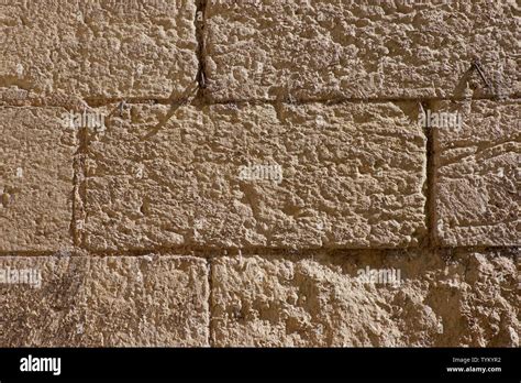 Old Limestone Brick Wall Background Stock Photo Alamy