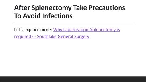 Ppt Why Laparoscopic Splenectomy Is Required Powerpoint Presentation