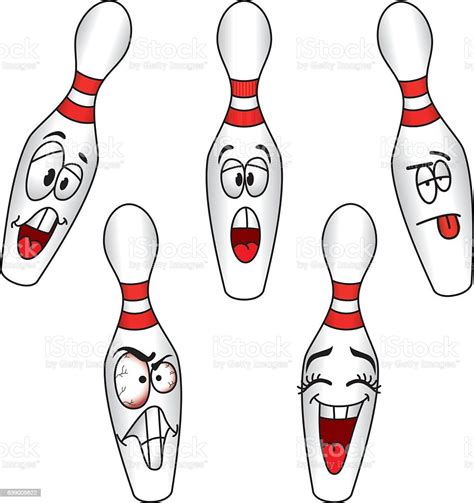 Cartoons Bowling Pins Stock Illustration Download Image Now Ten Pin