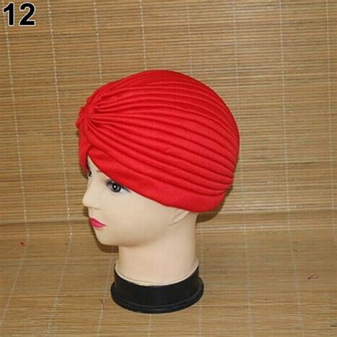 Vermon Women Stretchy Hat Turban Head Wrap Band Chemo Bandana Hijab