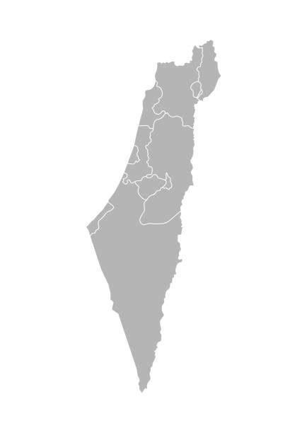 Outline Map Of Israel