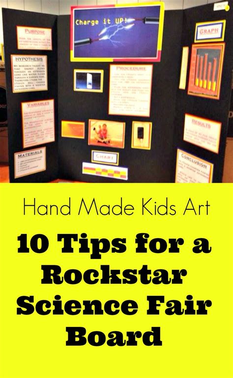 10 Tips For A Rockstar Science Fair Board Innovation