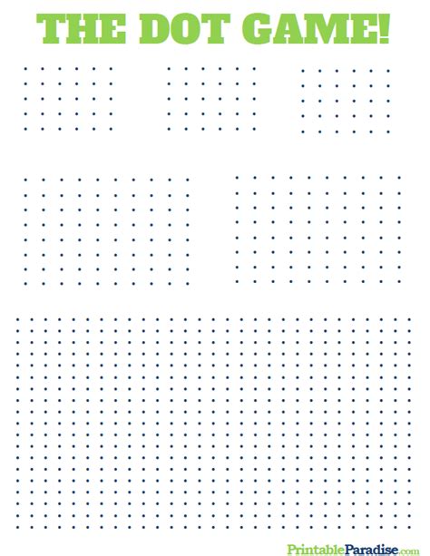Free Printable Dots And Boxes Game For Kids Artofit