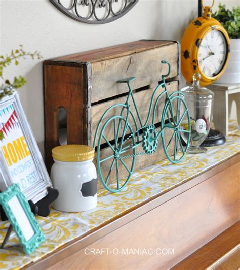 There are so many different wedding themes we've seen how appropriate would bicycle themed wooden baby mobile would be for a cycling family? Home Decor With Whimsical Bicycle's