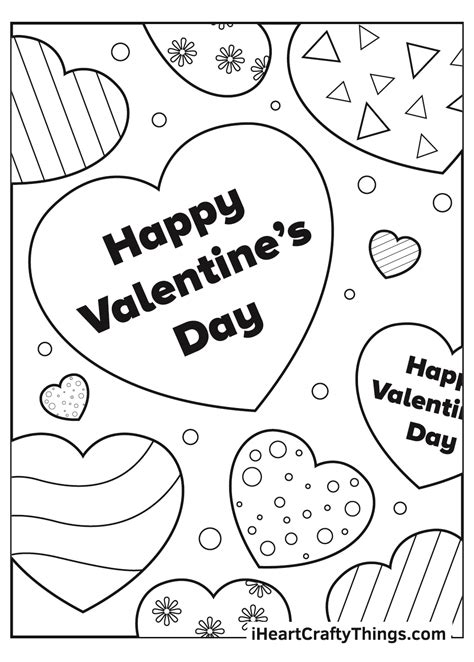 Free Printable Valentines Day Coloring Sheets Find Creative Idea