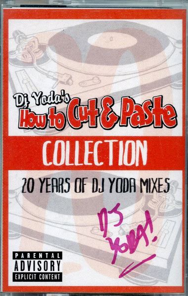 Dj Yoda How To Cut And Paste Collection 20 Years Of Dj Yoda Mixes Memory Stick Discogs