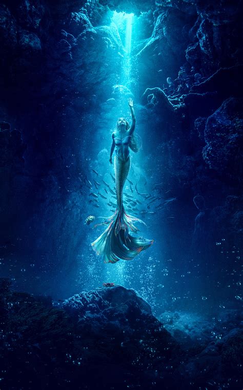 800x1280 The Little Mermaid Underwater 5k Nexus 7samsung Galaxy Tab 10