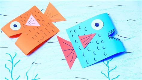 Easy Fish Crafts For Preschool Fish Diy Crafts Youtube