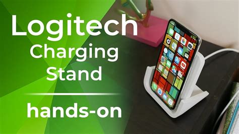 Logitech Powered Wireless Charging Stand Hands On More Power Faster