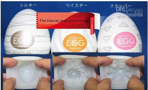 Tenga Egg Masturbators Vibratory Bullets Sex Toys For Men Vibrating Egg