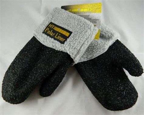 New Ht Polar Liner Mitts Ice Fishing Mittens Large Water Resistant