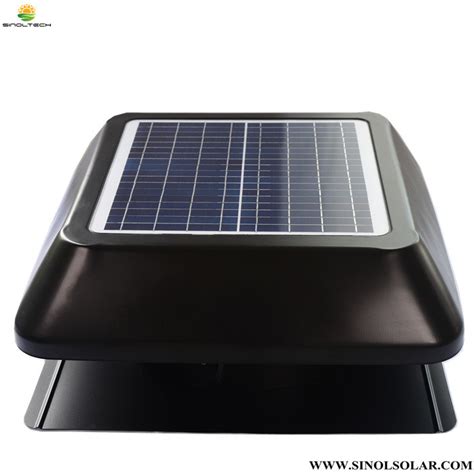 18w 14inch Solar Powered Air Circulation Fan Pv Fixed Sn2013005