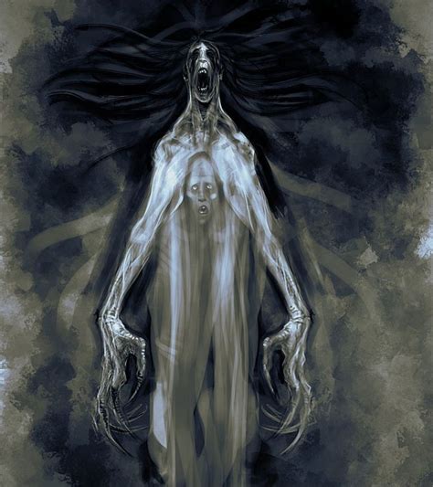 Ghost Characters Art Divinity Ii Ego Draconis Dark Fantasy Art