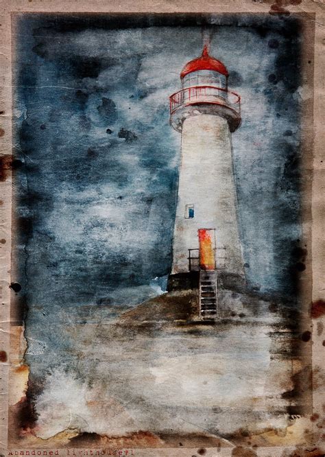 Watercolor Lighthouses For Print On Behance Diy Watercolor Painting