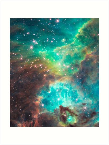 Hubble Telescope Tarantula Nebula Art Print By