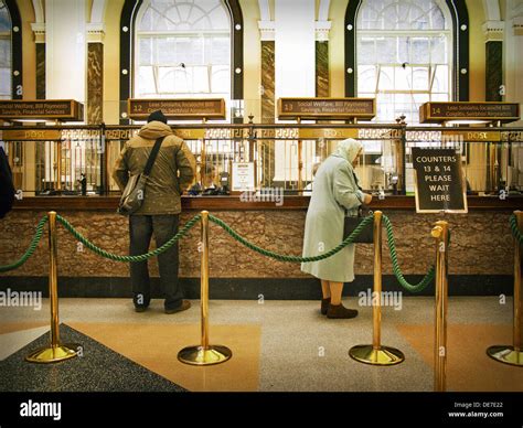 Interior View Of The General Post Office Dublin Ireland Stock Photo