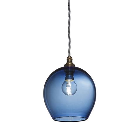 15 the best blue glass pendant lighting