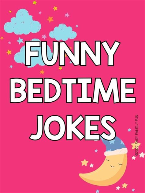 Funny Bedtime Jokes For Kids That Arent Boring