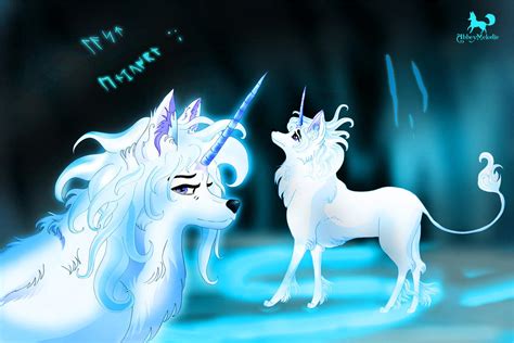 The Last Unicorn As A Wolf By Abbeymelodie On Deviantart