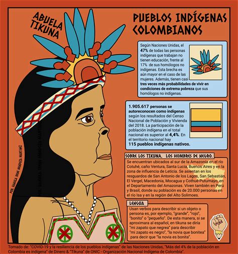 Infografía Pueblos Indígenas En Colombia Homenaje Al Pueblo Tikuna