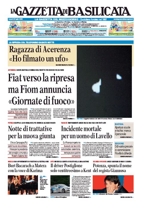 Ufo Filmato In Basilicata Cut Centro Ufologico Taranto